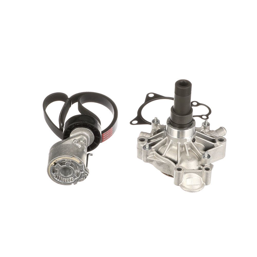 vandens siurblys + V formos rumbuotas diržas, komplektas