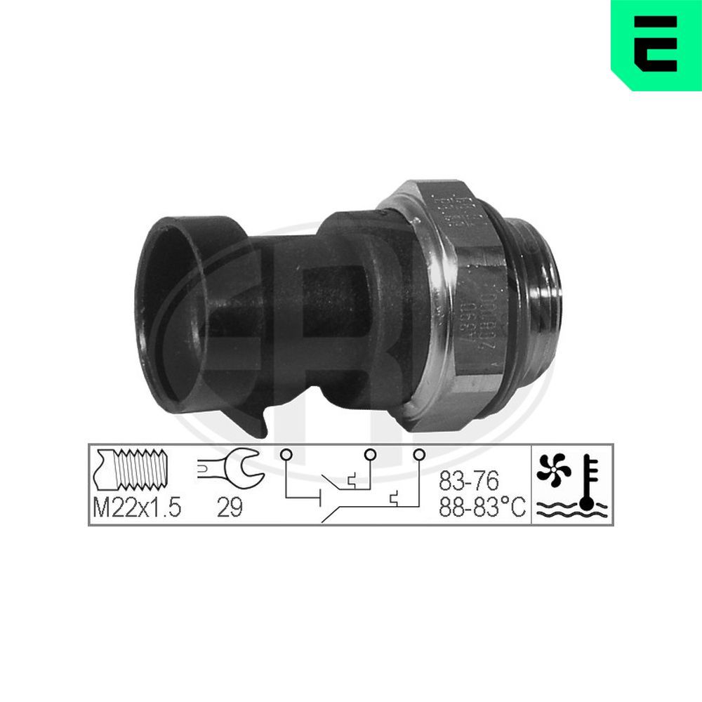 ERA 330221 - Temperaturschalter, Kühlerlüfter