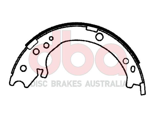 Street Series Brake Shoes [Honda Parking Brake 198mm] - TecDoc Only