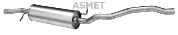 ASMET 07.175 - Mittelschalldämpfer