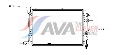 AVA QUALITY COOLING OLA2174 - K&uuml;hler, Motork&uuml;hlung