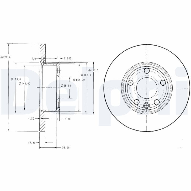 Brake Disc BG2898