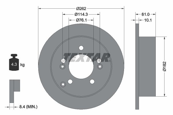 Brake Disc 92156803