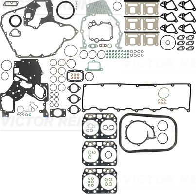 Juego completo de empaques, motor