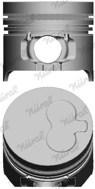 Nüral 87-336507-00 Kolben