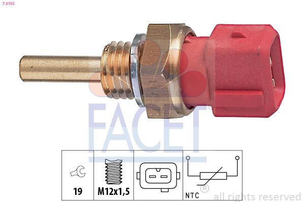 Sensor, Kühlmitteltemperatur