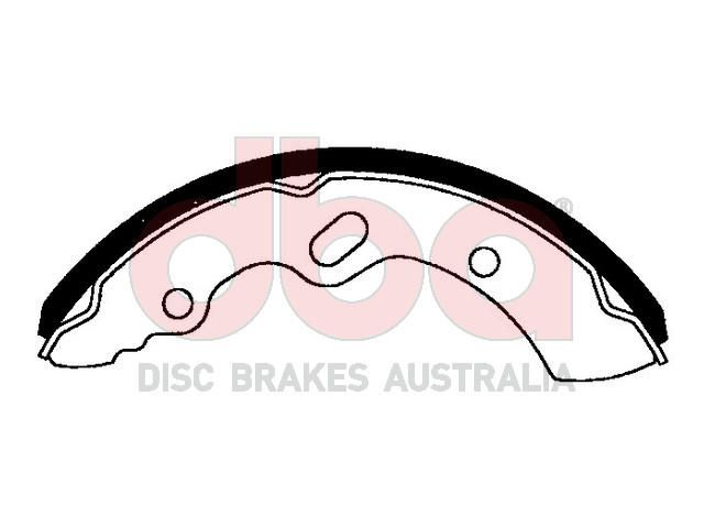 Street Series Brake Shoes [Mitsubishi Canter 320mm] - TecDoc Only