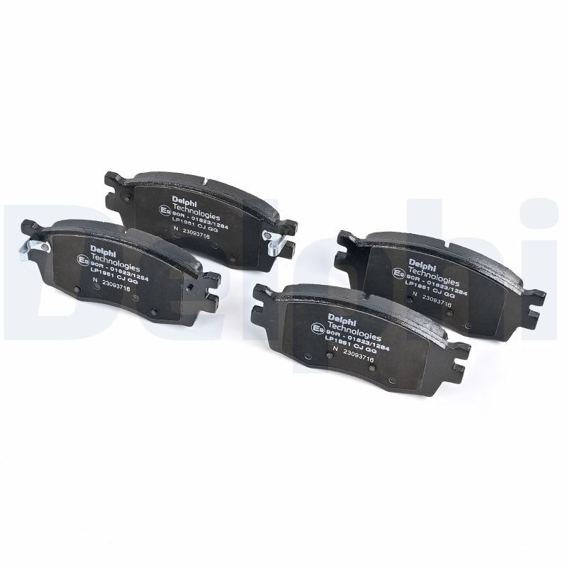 Brake Pad Set, disc brake LP1951