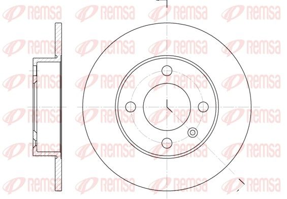 Brake Disc 6616.00