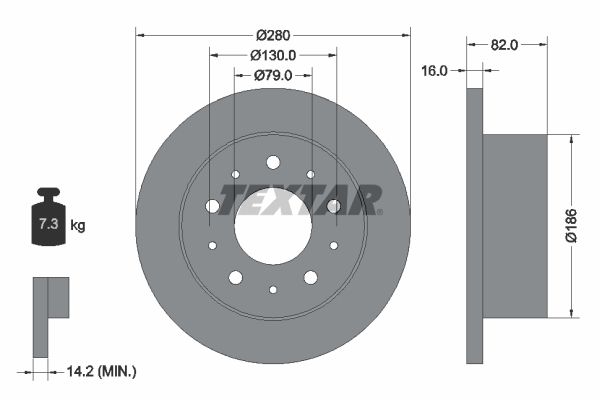 Brake Disc 92116203