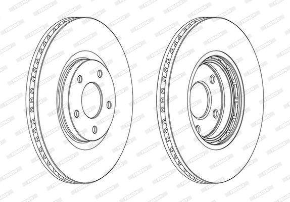 Brake Disc DDF1724C