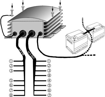 APPAREIL CONNEX REMORQUE 12-24V  5402