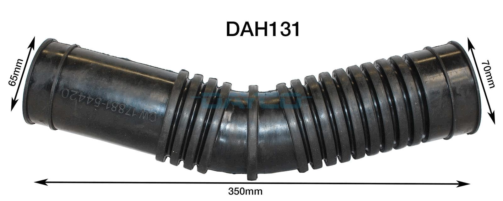 DAYCO AIR INTAKE HOSE TOYOTA - TecDoc Only