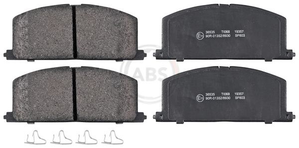 Brake Pad Set, disc brake 36535