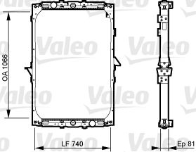 RADIATEUR DAF XF95  NET