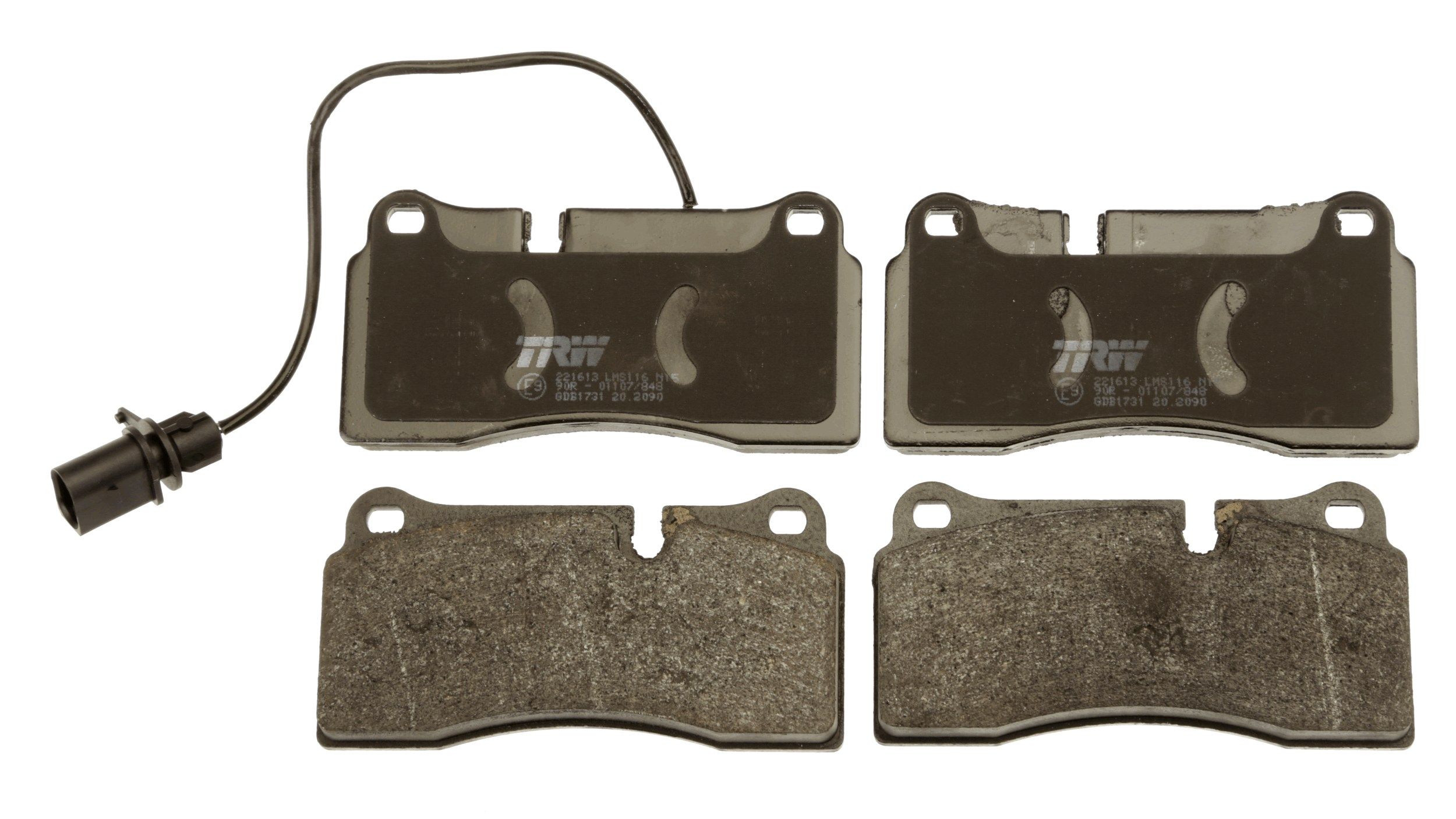 TRW DISC BRAKE PADS - TecDoc 2