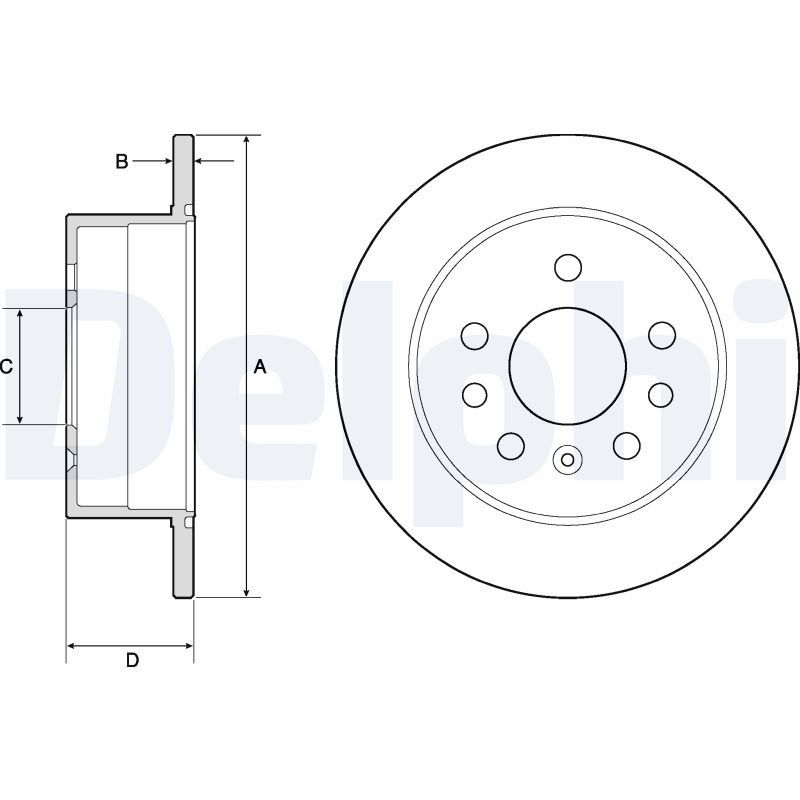 Brake Disc BG2879