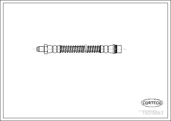 FLEXIBLE DE FREIN CITROEN-PEUGEO  0705