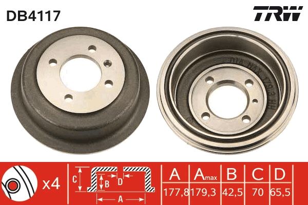 TAMBOUR DE FREIN  9900