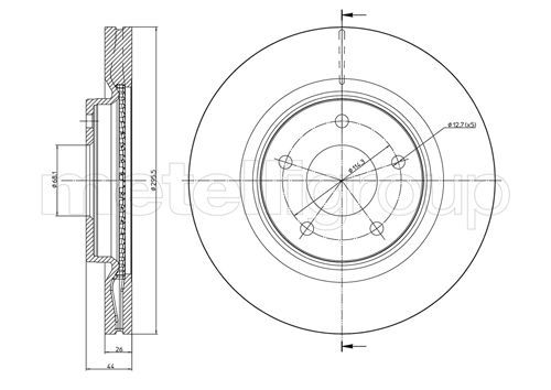 Brake Disc 23-0902C