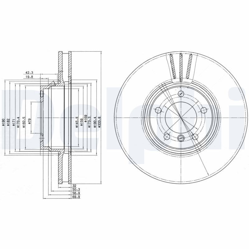 DISQUE DE FREIN UNITAIRE  0702