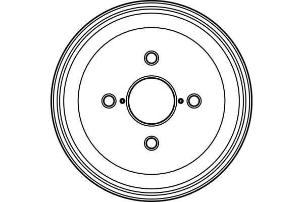 TRW BRAKE DRUM - TecDoc 2