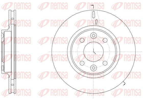 Brake Disc 61535.10