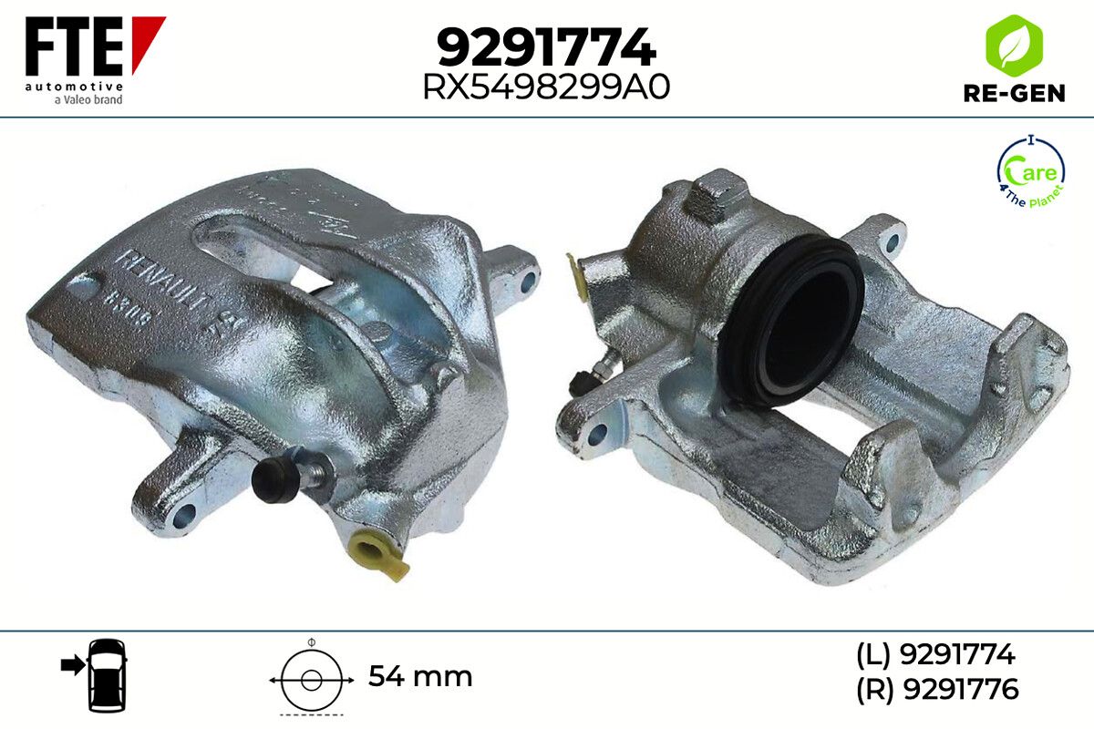 FTE 9291774 - Bremssattel