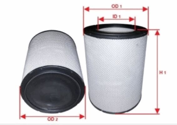 AIR FILTER FITS P783611 RS5459 - TecDoc Only