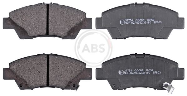 Brake Pad Set, disc brake 37754