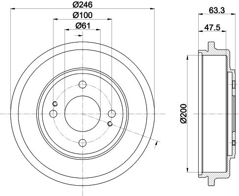 TAMBOUR DE FREIN