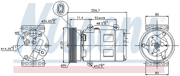 Kompressor, Klimaanlage