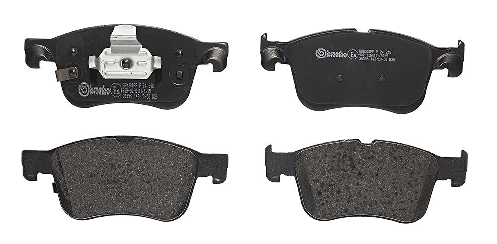 Brembo P 24 218 Bremsbelagsatz, Scheibenbremse