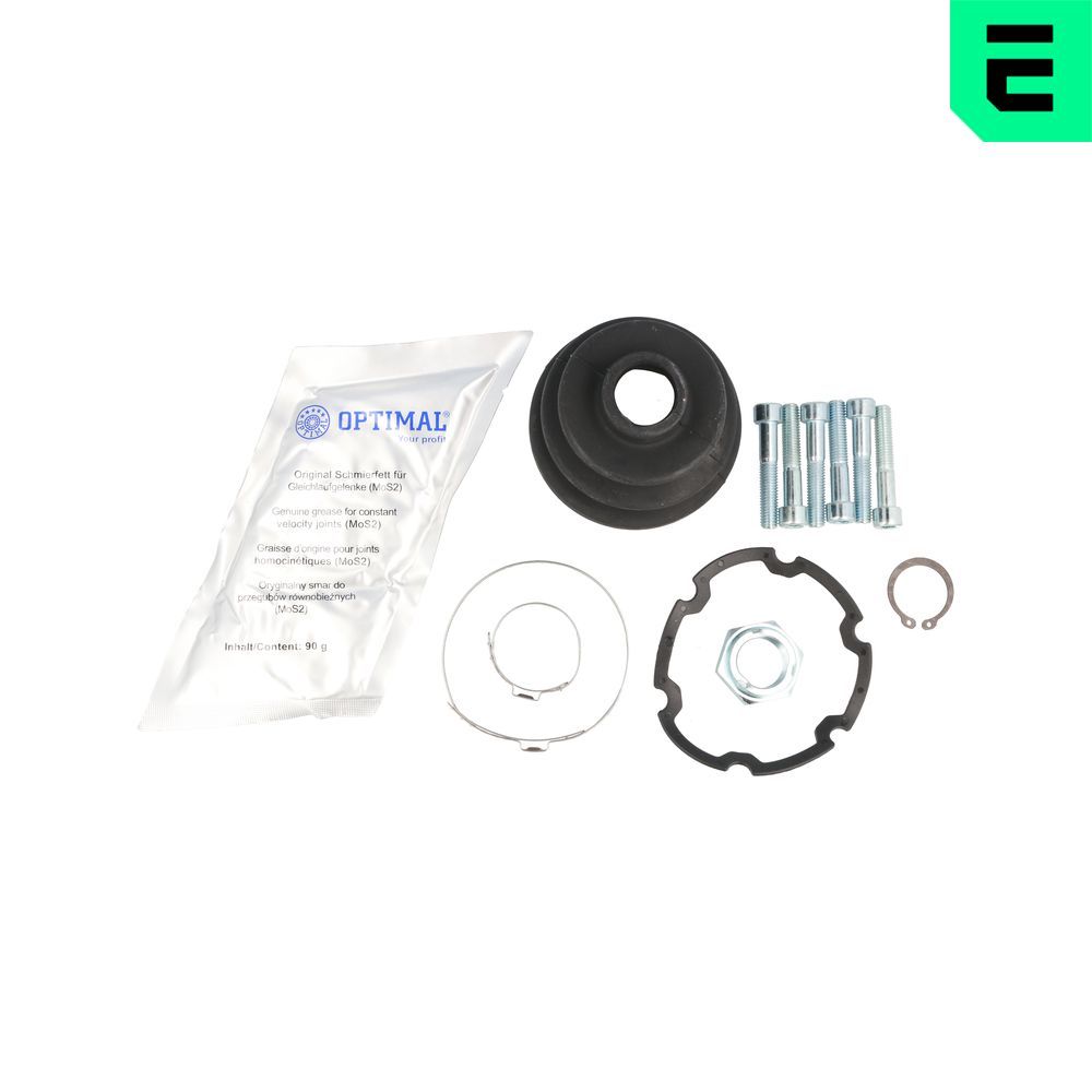 Faltenbalgsatz, Antriebswelle