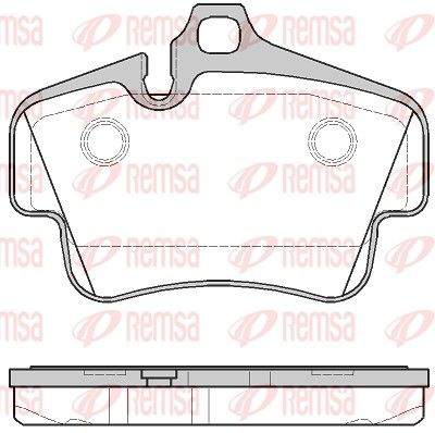 Premium Rear Brake Pad Set Premium Rear Brake Pad Set