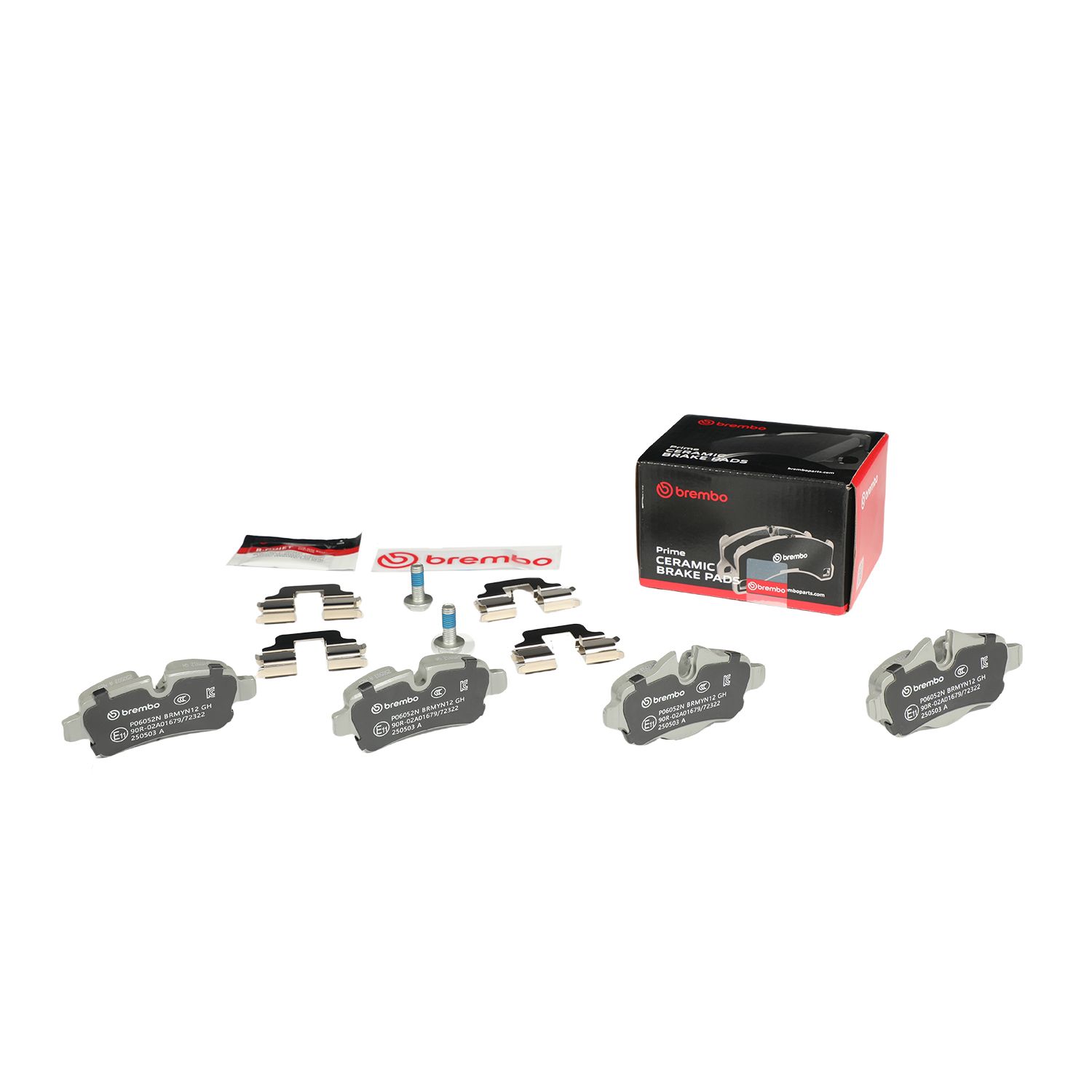 BREMBO DISC PAD -  MINI ONE R56 07- (RR) - TecDoc 1