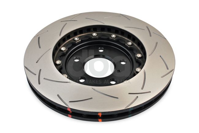 5000 Fully Assembled 2-piece Black Hat XS Cross-drill/slotted KP [ Nissan 350Z F ] - TecDoc 1