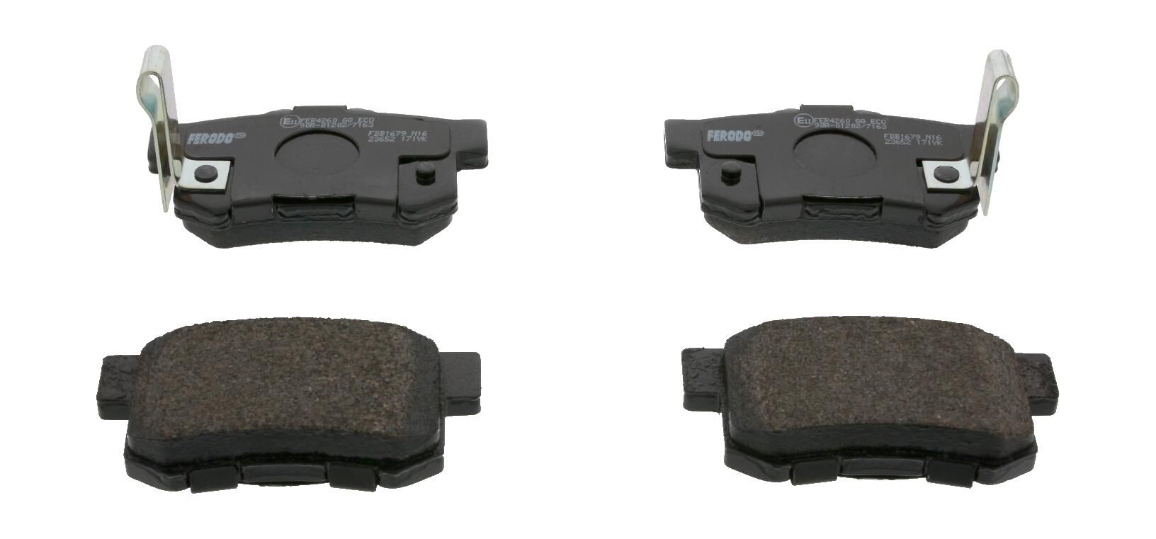 FERODO FDB1679 - Bremsbelagsatz, Scheibenbremse PREMIER ECO FRICTION