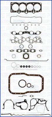 Juego completo de empaques, motor