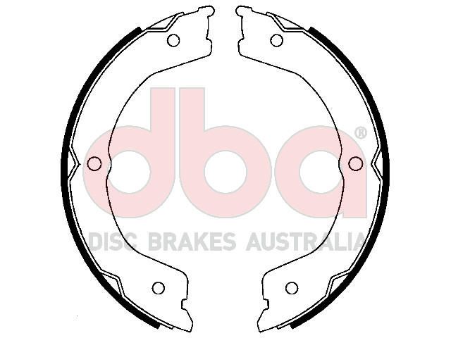 Street Series Brake Shoes [Nissan 231mm] - TecDoc Only