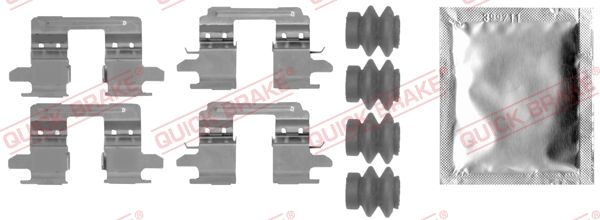 Accessory Kit, disc brake pad 109-0005