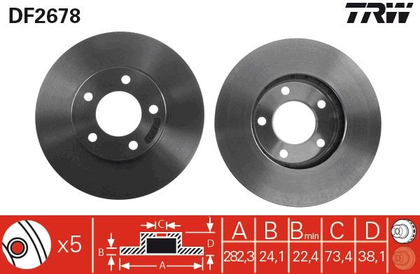 PAIRE DE DISQUES  9900