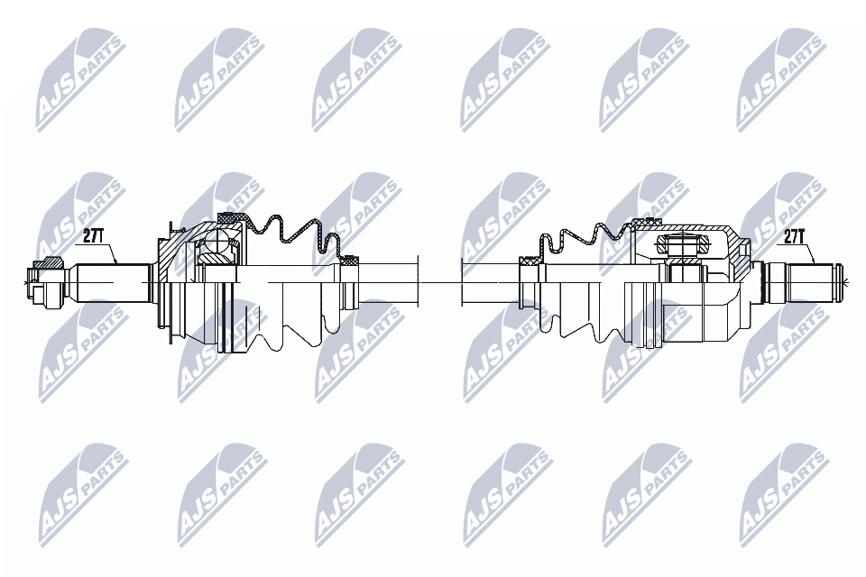 NTY NPW-HY-615 Antriebswelle