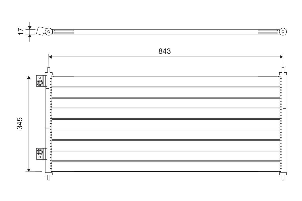 Kondensator, Klimaanlage