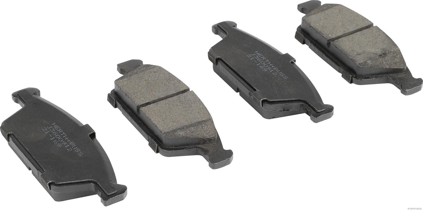 Bremsbelagsatz, Scheibenbremse