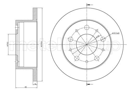 Brake Disc 23-0732