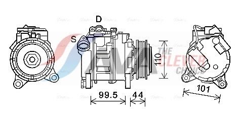 Kompressor, Klimaanlage