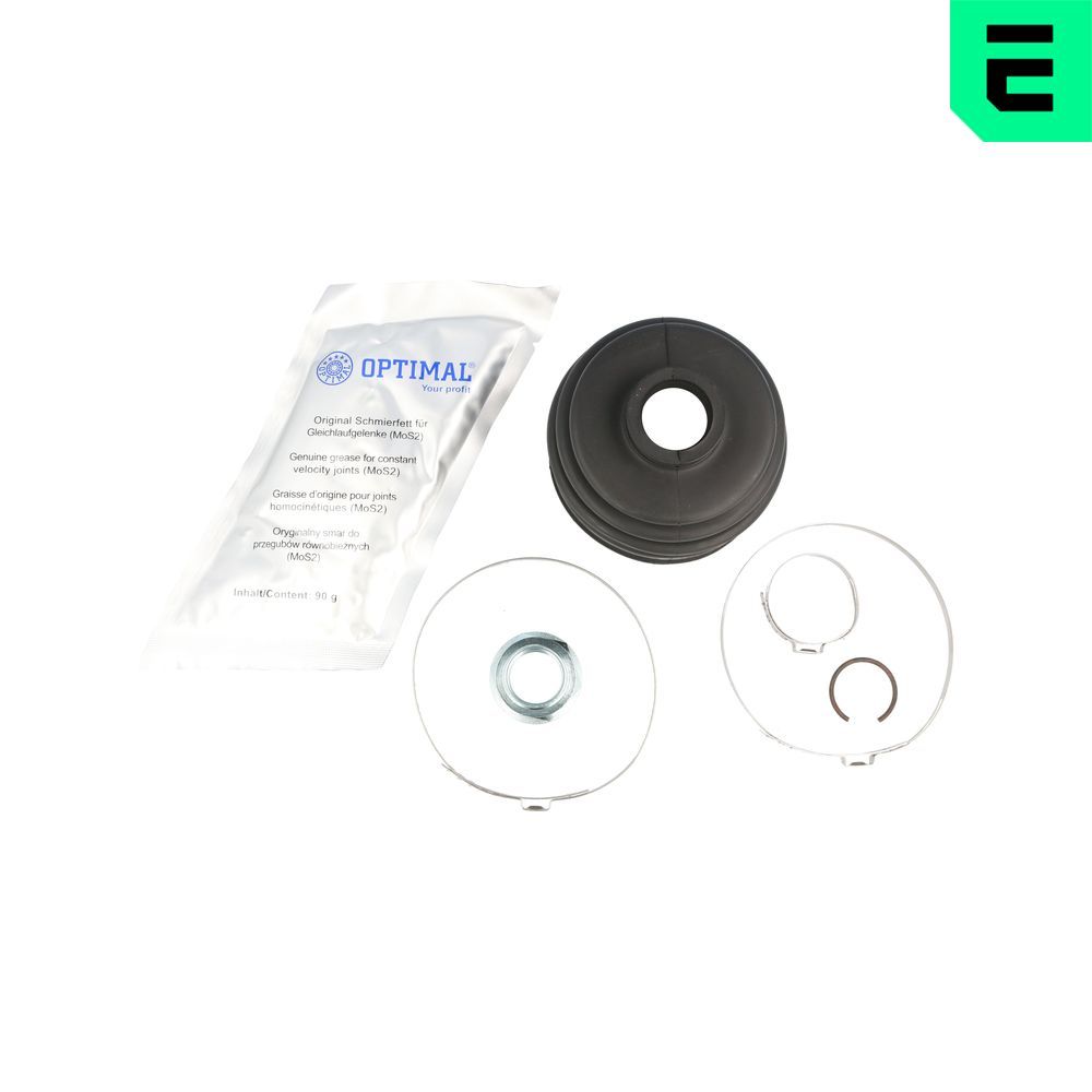 Faltenbalgsatz, Antriebswelle