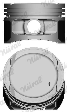 N&Uuml;RAL 87-116107-00 - Kolben