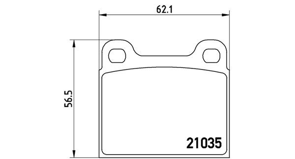 Bremsbelagsatz, Scheibenbremse